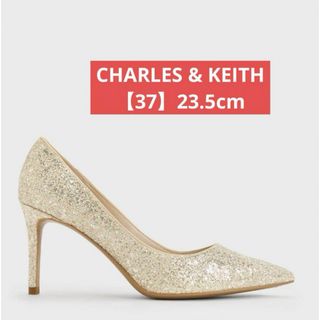 チャールズアンドキース(Charles and Keith)のCHARLES & KEITH Emmy エミー ポインデッドトゥパンプス(ハイヒール/パンプス)