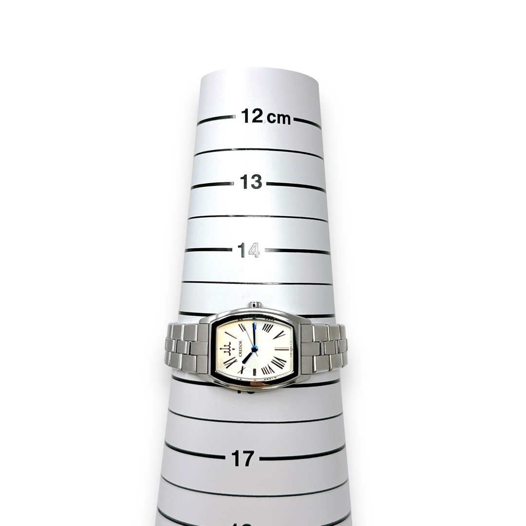 CREDOR(クレドール)のクレドール シグノ アクア 4J81-0AE0 クォーツ レディース 時計 稼働 レディースのファッション小物(腕時計)の商品写真