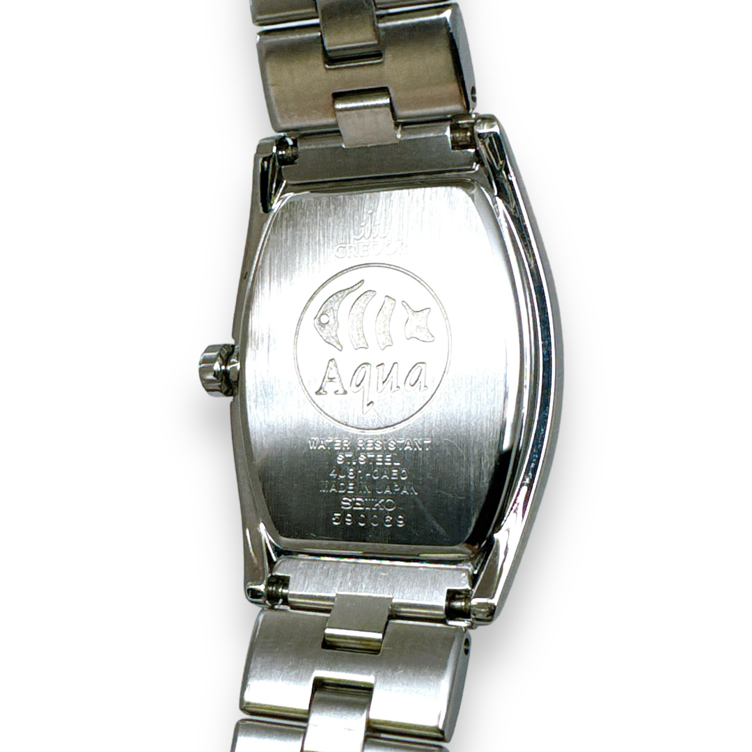 CREDOR(クレドール)のクレドール シグノ アクア 4J81-0AE0 クォーツ レディース 時計 稼働 レディースのファッション小物(腕時計)の商品写真