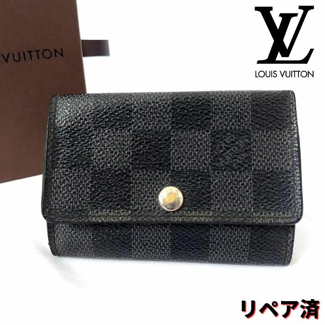 LOUIS VUITTON(ルイヴィトン)のLOUIS VUITTON【ルイヴィトン】ダミエグラフィット ミュルティクレ6 メンズのファッション小物(キーケース)の商品写真