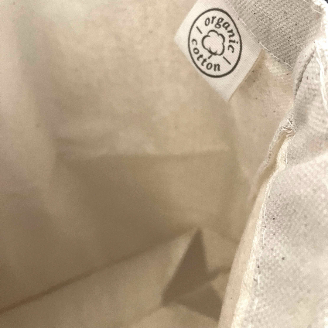 オーガニックコットントート　未使用品 レディースのバッグ(トートバッグ)の商品写真