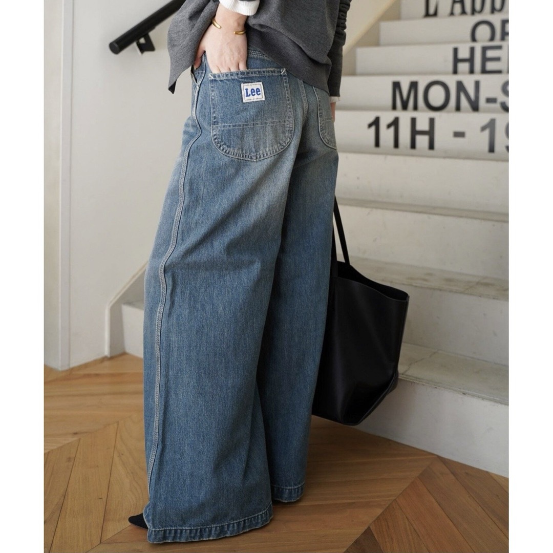 DEUXIEME CLASSE - Deuxieme Classe Lee 別注 デニム 34サイズの DEUXIEME CLASSE - Deuxieme Classe Lee 別注 デニム 34サイズの