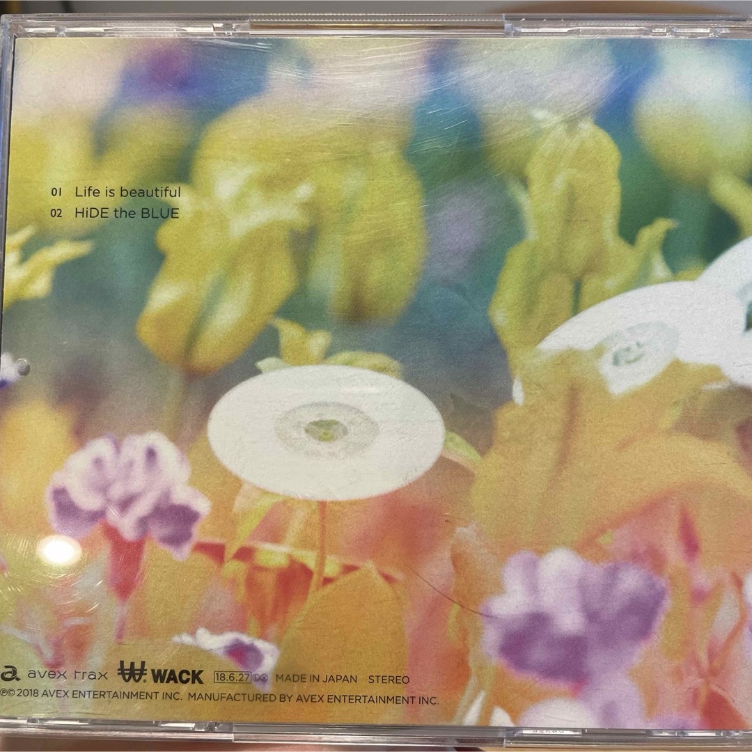 BiSH Life is beautiful / HiDE the BLUE エンタメ/ホビーのCD(ポップス/ロック(邦楽))の商品写真