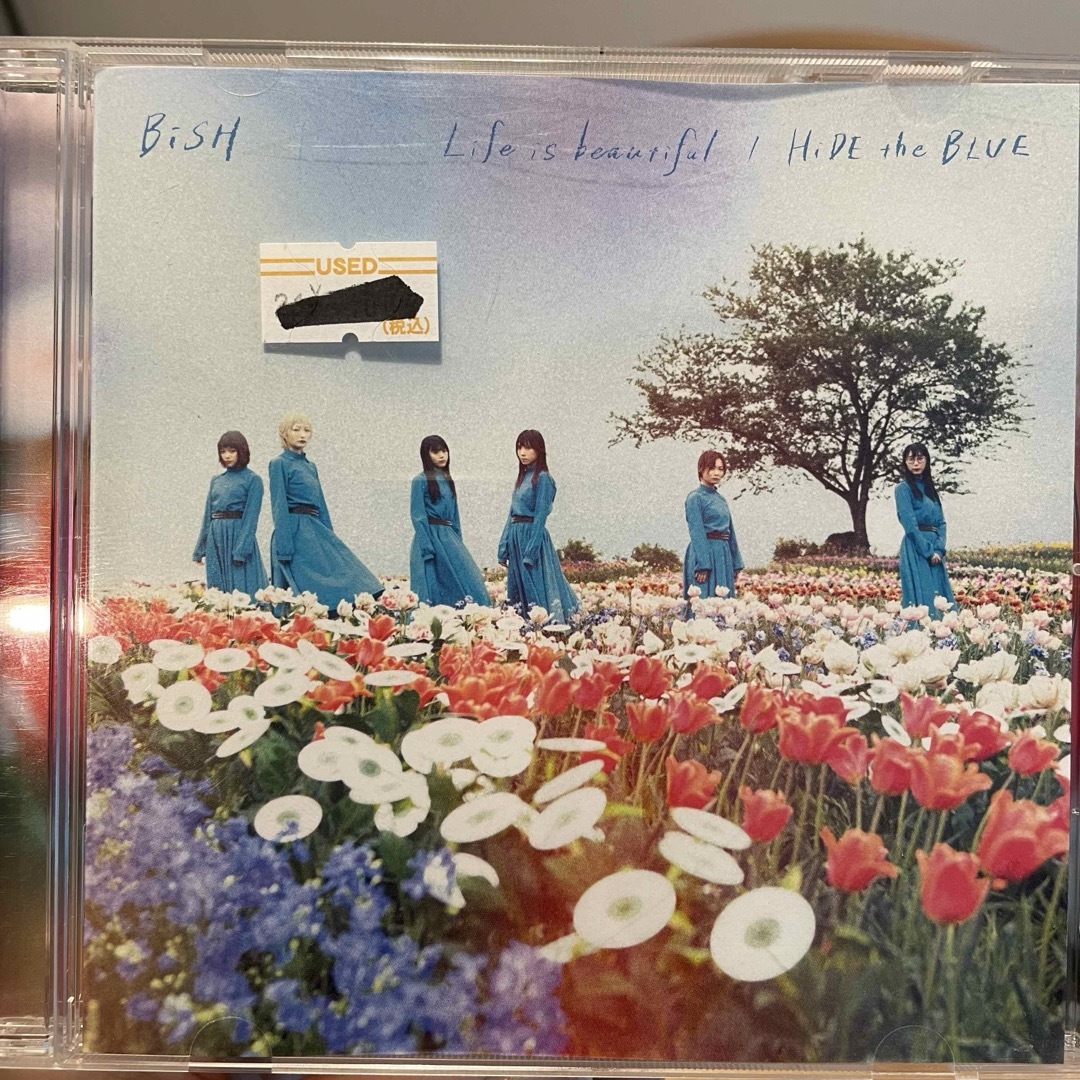 BiSH Life is beautiful / HiDE the BLUE エンタメ/ホビーのCD(ポップス/ロック(邦楽))の商品写真