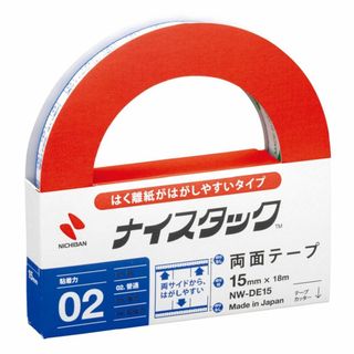 サイズ:A.15mmニチバン 両面テープ ナイスタック はく離紙がはがしやす(その他)