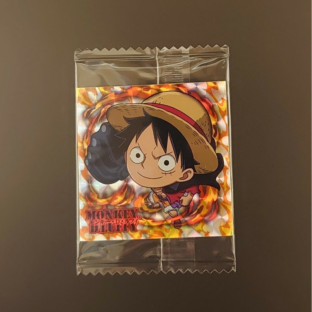 ONE PIECE(ワンピース)のLOG.2 ルフィ【GR】ワンピースウエハース シール エンタメ/ホビーのアニメグッズ(カード)の商品写真