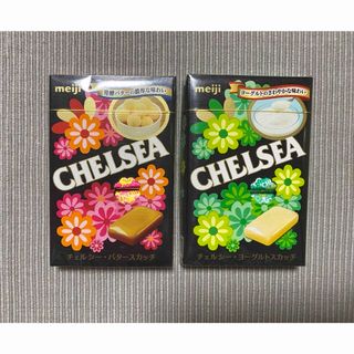 チェルシー(chelsea)の2セット　未開封　チェルシー　バタースカッチとヨーグルトスカッチ(菓子/デザート)