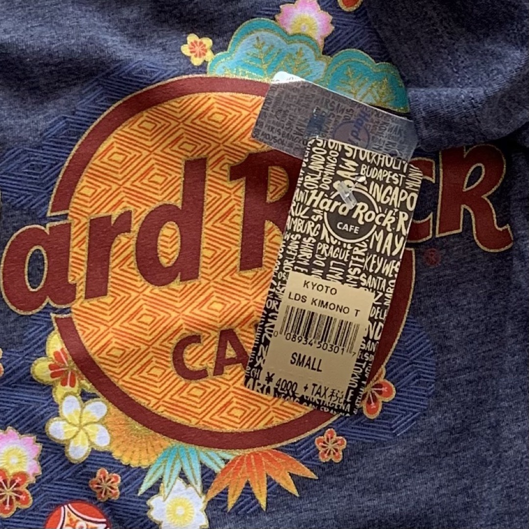 Hard Rock CAFE(ハードロックカフェ)のハードロックカフェ 京都限定 梅Tシャツ Sサイズ 新品タグ付き レディースのトップス(Tシャツ(半袖/袖なし))の商品写真