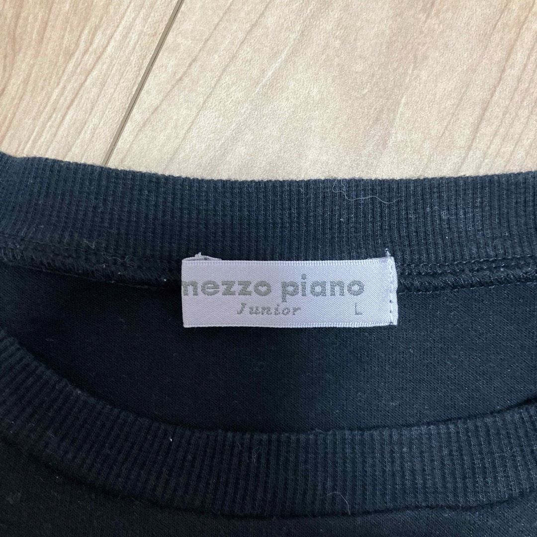 mezzo piano junior(メゾピアノジュニア)のmezzo piano☆切替カットソー キッズ/ベビー/マタニティのキッズ服女の子用(90cm~)(Tシャツ/カットソー)の商品写真