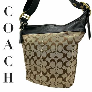 コーチ(COACH)のCOACH コーチ　s57 バケツ型　F11437 ショルダーバッグ　ブラウン(ショルダーバッグ)