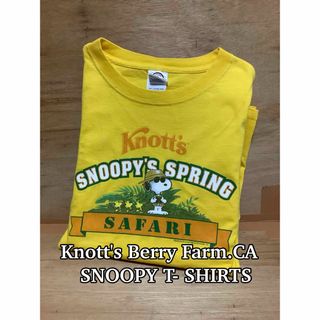 SNOOPY - Knott’s Berry Farm スヌーピーTシャツ SNOOPY LA