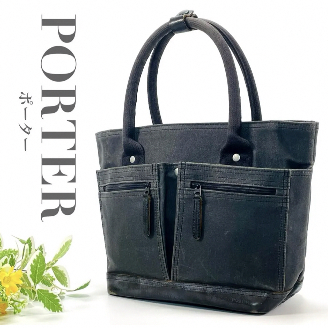 PORTER(ポーター)の人気商品  PORTER ポーター フィールド トートバッグ ハンドバッグ 黒 レディースのバッグ(トートバッグ)の商品写真