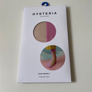 ハッピーソックス(Happy Socks)のハッピーソックス HYSTERIA レディース ピンク ナイロン アンクル靴下(ソックス)