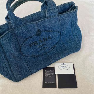 プラダ(PRADA)の【PRADA】カナパ デニム トートバッグ(トートバッグ)