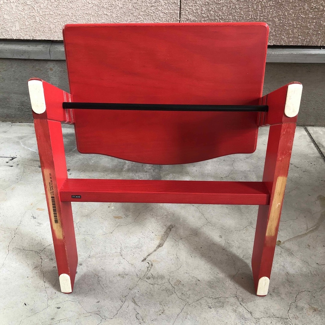 Stokke(ストッケ)のSTOKKE TRIPP TRAPP BABY CHAIR RED キッズ/ベビー/マタニティの寝具/家具(その他)の商品写真
