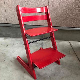 ストッケ(Stokke)のSTOKKE TRIPP TRAPP BABY CHAIR RED(その他)