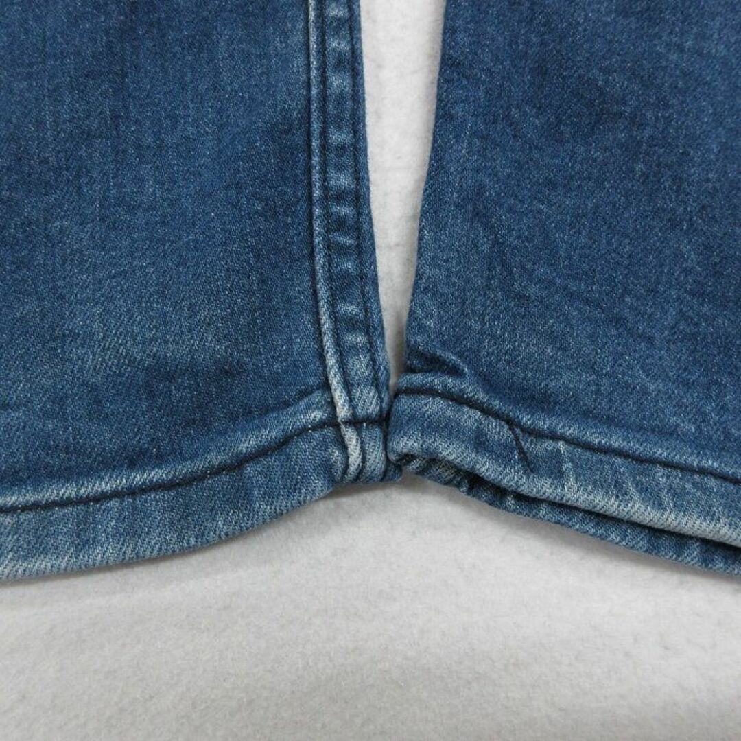 Levi's(リーバイス)のW36★古着 リーバイス Levis 513 ジーンズ メンズ ヒゲ 紺 ネイビー デニム 24feb26 中古 ボトムス ジーパン Gパン ロング パンツ メンズのパンツ(ワークパンツ/カーゴパンツ)の商品写真