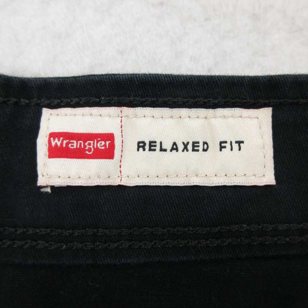 Wrangler(ラングラー)のW39★古着 ラングラー Wrangler ショート カーゴ パンツ ショーツ メンズ 黒 ブラック 24feb28 中古 ボトムス 短パン ショーパン メンズのパンツ(ワークパンツ/カーゴパンツ)の商品写真