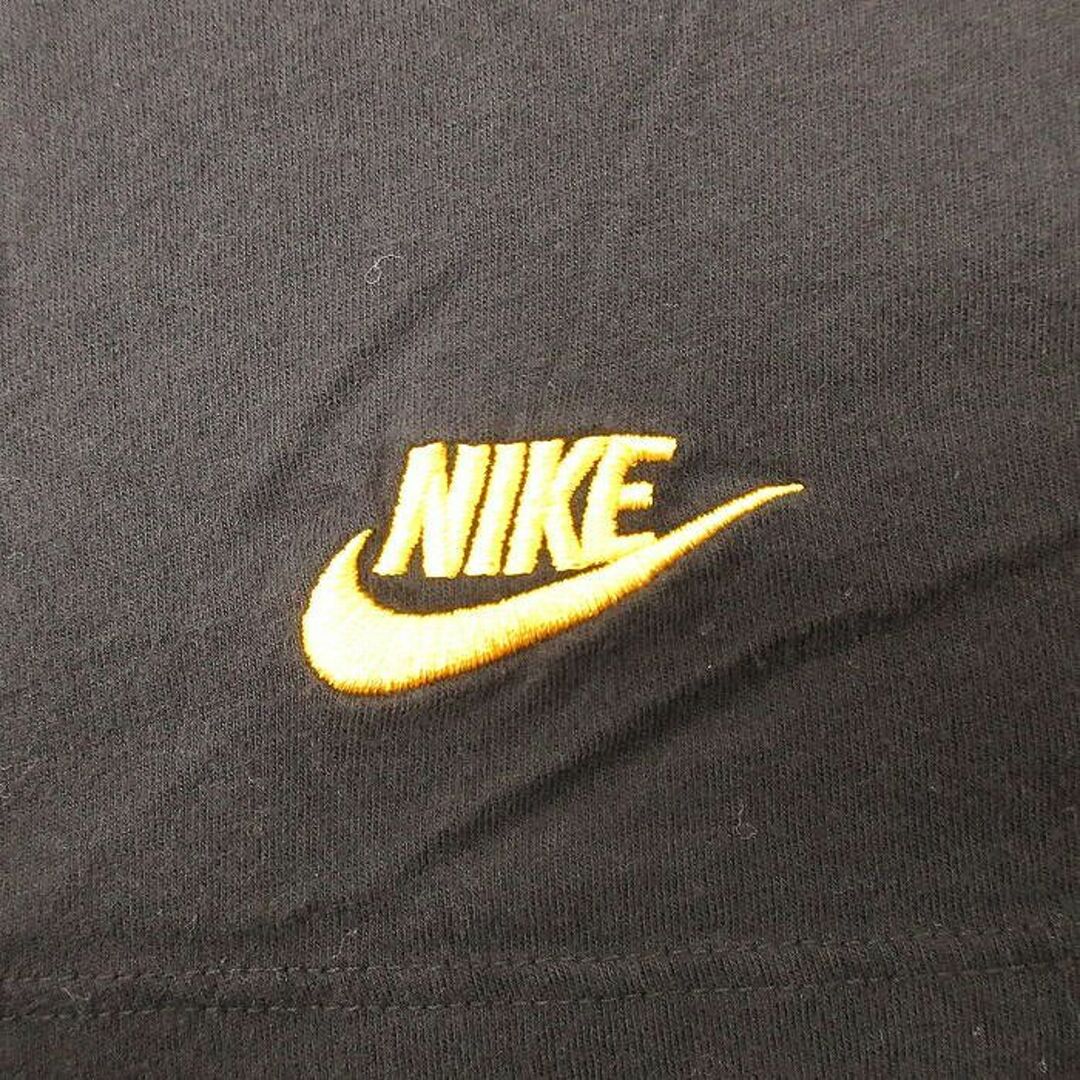 NIKE(ナイキ)のXL★古着 ナイキ NIKE 半袖 Tシャツ メンズ ワンポイントロゴ 大きいサイズ コットン クルーネック 黒 ブラック 24feb27 中古 メンズのトップス(Tシャツ/カットソー(半袖/袖なし))の商品写真