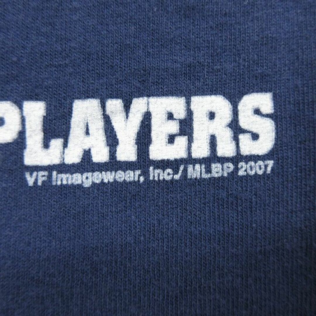 Lee(リー)のXL★古着 リー Lee 半袖 ビンテージ Tシャツ メンズ 00年代 00s MLB ニューヨークヤンキース ボストンレッドソックス 大きいサイズ コットン クルーネック 紺 ネイビー メジャーリーグ ベースボール 野球 24feb28 中古 メンズのトップス(Tシャツ/カットソー(半袖/袖なし))の商品写真