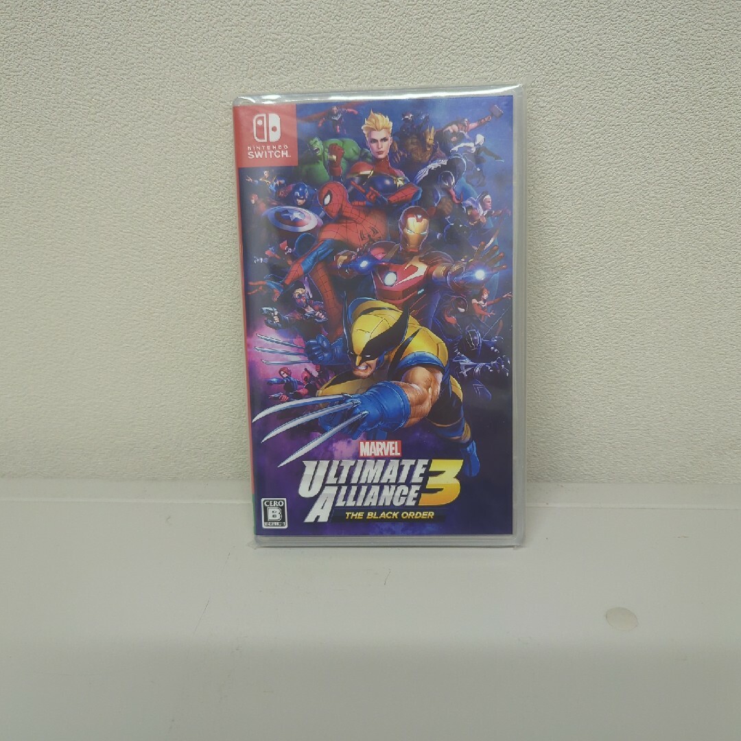 Nintendo Switch(ニンテンドースイッチ)のMARVEL ULTIMATE ALLIANCE 3： The Black O… エンタメ/ホビーのゲームソフト/ゲーム機本体(家庭用ゲームソフト)の商品写真