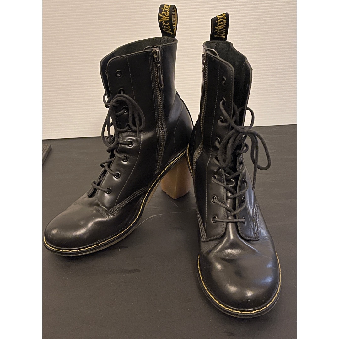 Dr.Martens(ドクターマーチン)の輸入レア品☆ドクターマーチン Dr.Martensヒール ブーツ ブラック レディースの靴/シューズ(ブーツ)の商品写真