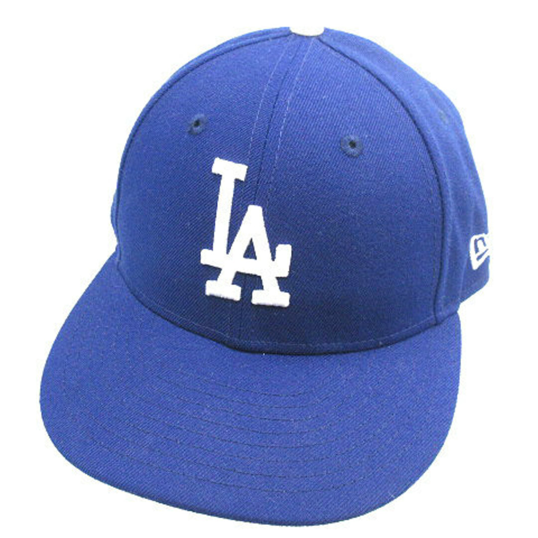 NEW ERA(ニューエラー)のNEW ERA MLB LA Cap ドジャース キャップ 帽子 7 5/8 青 メンズの帽子(その他)の商品写真