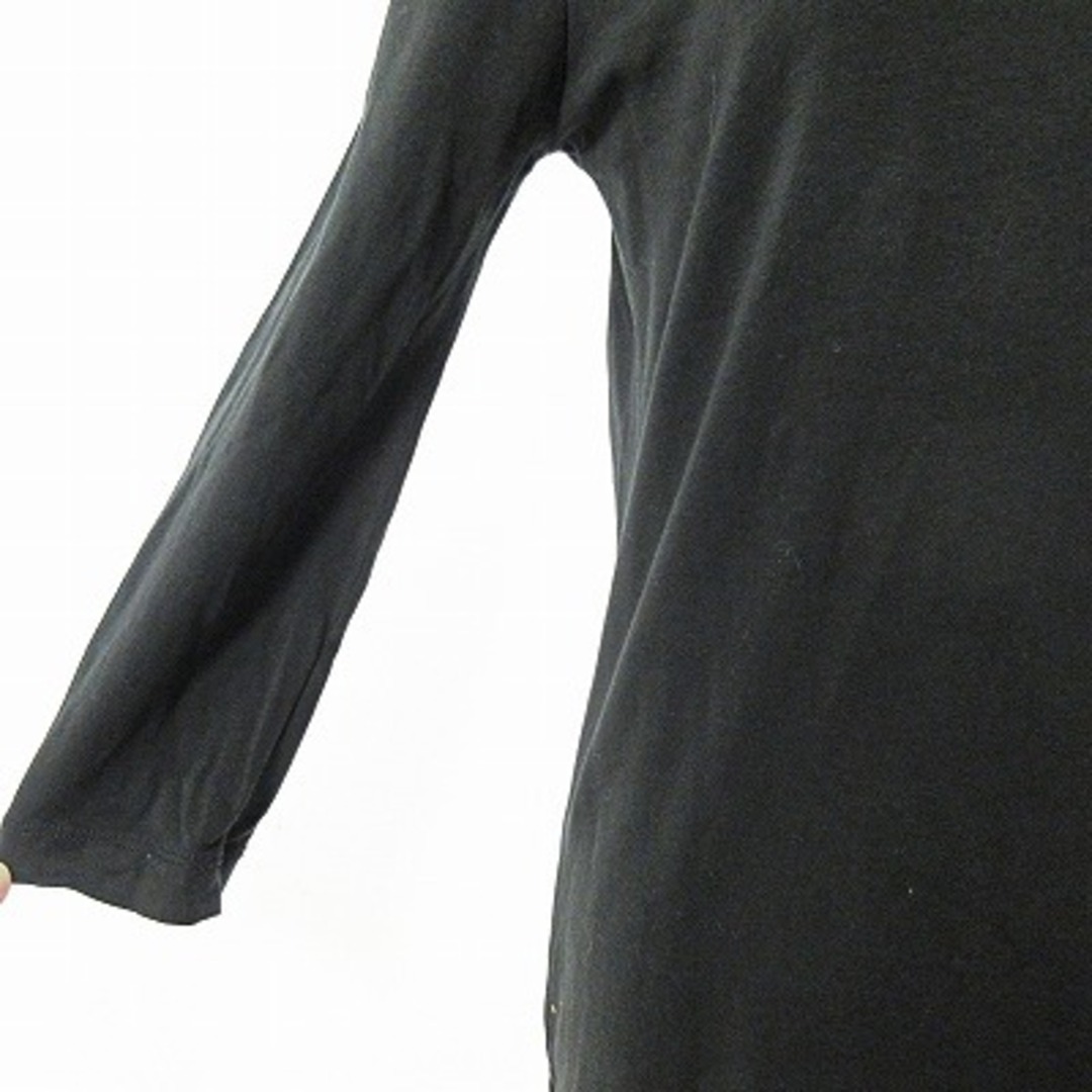 ケイトスペード バックオープン カットソー 7分袖 ベアバック リボン 黒 XS レディースのトップス(カットソー(長袖/七分))の商品写真