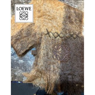 ロエベ(LOEWE)の@ LOEWE ロエベ マフラー モヘヤ モヘア ウール wool ストール (マフラー)