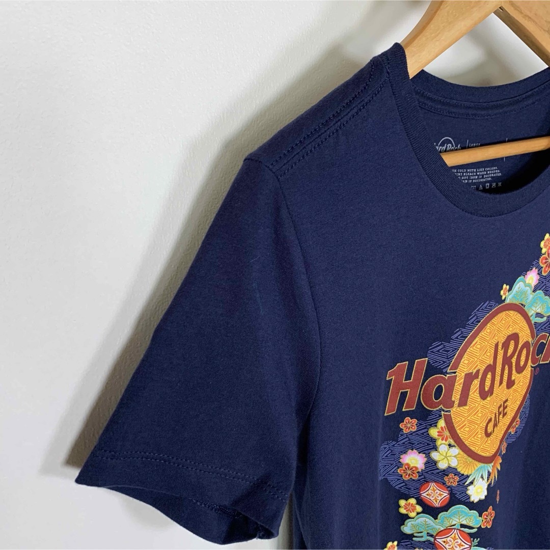 Hard Rock CAFE(ハードロックカフェ)のハードロックカフェ 京都限定 梅Tシャツ Lサイズ 新品タグ付き レディースのトップス(Tシャツ(半袖/袖なし))の商品写真