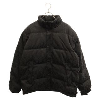 シュプリーム(Supreme)のSUPREME シュプリーム 17AW Fuck Jacquard Puffy Jacket ファック ジャガードパフィージャケット ブラック(フライトジャケット)