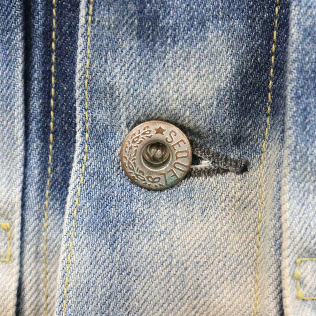 SEQUEL シークエル 21AW×Fragment Design Paint Damage Denim SEQUEL シークエル 21AW×Fragment Design Paint Damage Denim