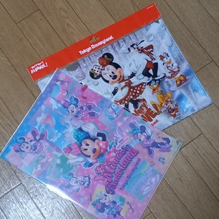 Disney - ミニーマウスクリアファイル