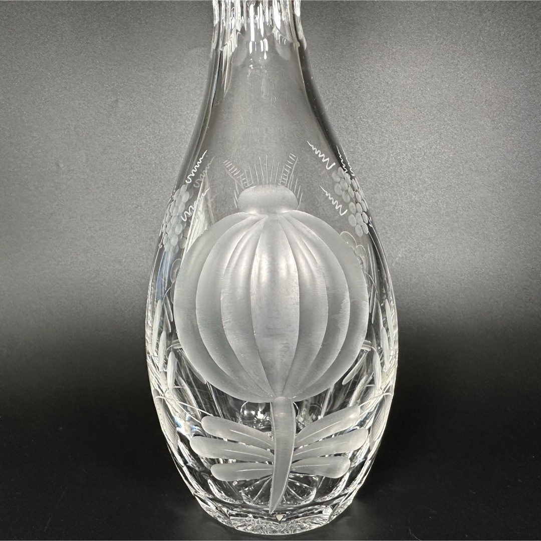 Meissen Crystal(マイセンクリスタル)の美品 マイセンクリスタル ブルーオニオン 38cmワインデキャンタ1点(共箱付) インテリア/住まい/日用品のキッチン/食器(食器)の商品写真