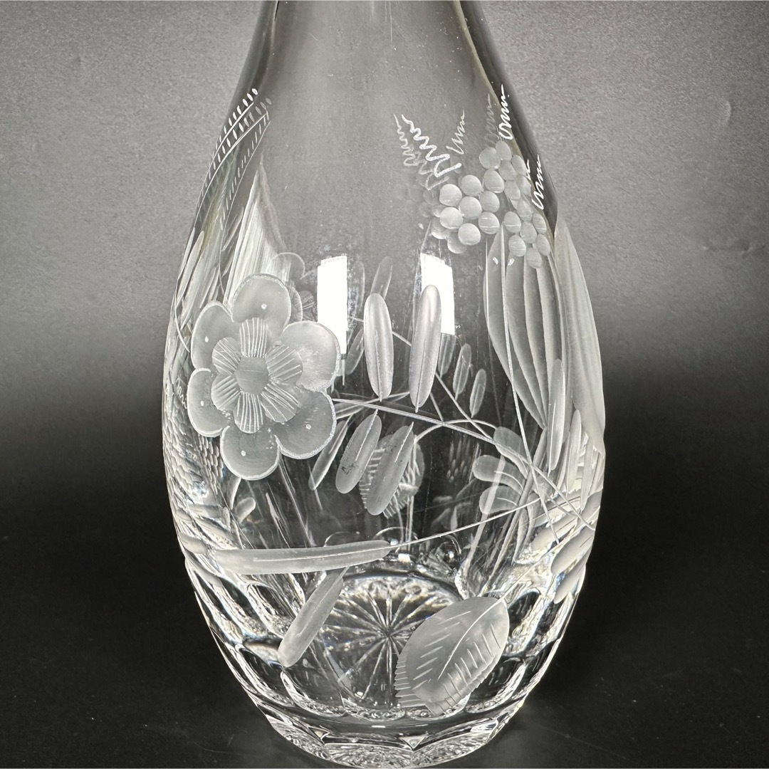 Meissen Crystal(マイセンクリスタル)の美品 マイセンクリスタル ブルーオニオン 38cmワインデキャンタ1点(共箱付) インテリア/住まい/日用品のキッチン/食器(食器)の商品写真