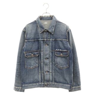 SEQUEL シークエル ×fragment design フラグメントデザイン 2nd DENIM JACKET デニムトラッカージャケット インディゴ