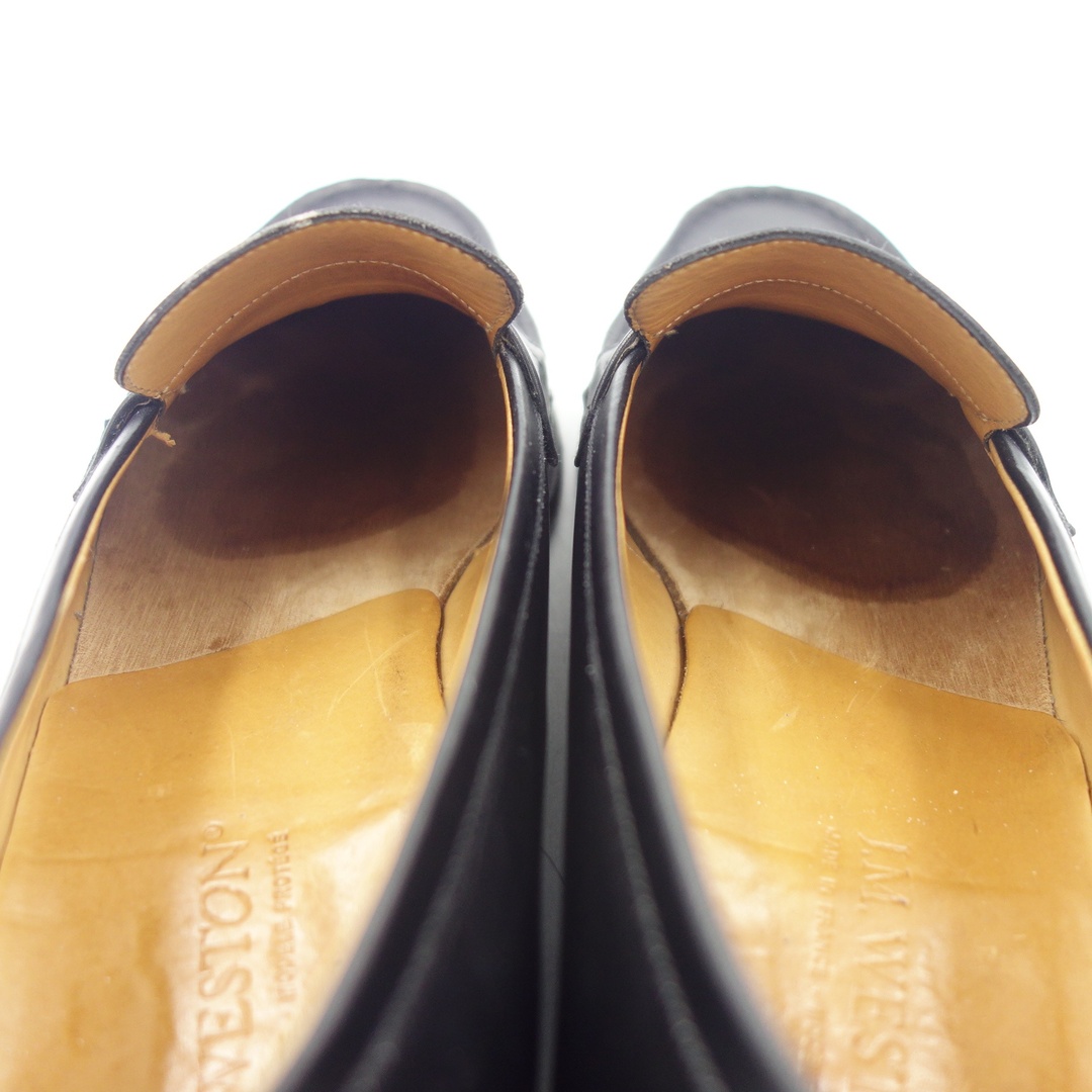 J.M. WESTON(ジェーエムウエストン)のジェイエムウエストン シグネチャーローファー 180 ブラック 8C【LA】 メンズの靴/シューズ(スリッポン/モカシン)の商品写真