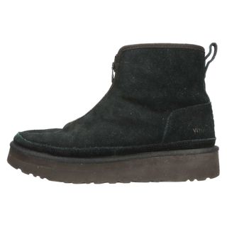 アグ(UGG)のUGG アグ ×Whie Mountaineering Harkley Zip 1128134 ホワイトマウンテニアリング センタージップ スエードボアブーツ ブラック(ブーツ)