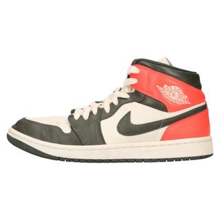 ナイキ(NIKE)のNIKE ナイキ WMNS AIR JORDAN 1 MID SE Light Orewood Brown DQ6078‐100 ウィメンズ エアジョーダン1 ミッドカットスニーカー ブラウン/オレンジ US12/29cm(スニーカー)