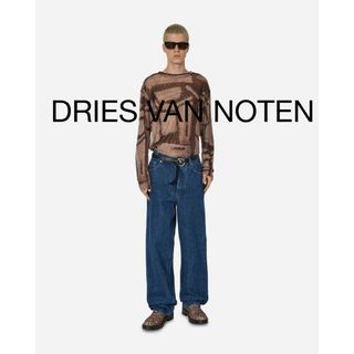 DRIES VAN NOTEN - 【希少】DRIES VAN NOTEN  24SS ワイド フェードデニム　30