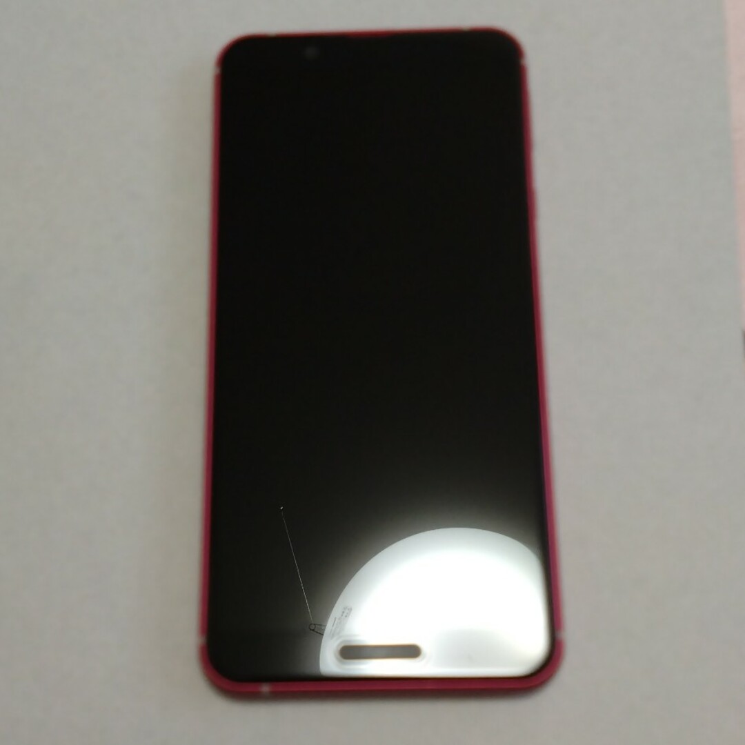 AQUOS(アクオス)のSHARP AQUOS sense3 SH-02M Deep Pink（中古） スマホ/家電/カメラのスマートフォン/携帯電話(スマートフォン本体)の商品写真