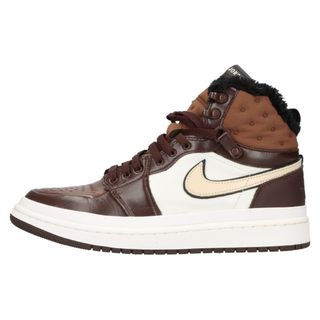 ナイキ(NIKE)のNIKE ナイキ WMNS AIR JORDAN1 ACCLIMATE ウィメンズ エアジョーダン1 ハイカットスニーカー アクリメイト ブラウン US10/28cm DC7723-200(スニーカー)