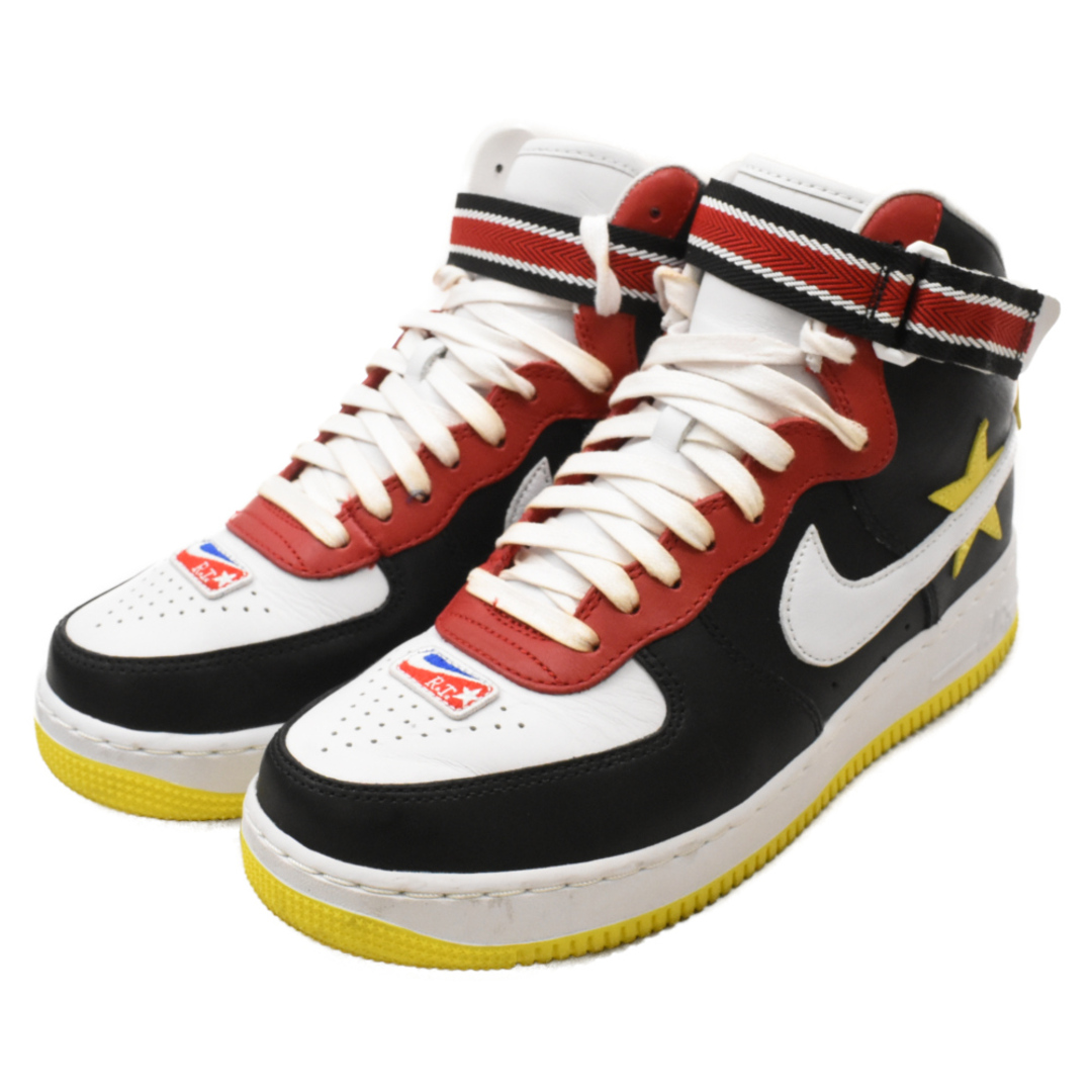 NIKE(ナイキ)のNIKE ナイキ ×Riccardo Tisci AIR FORCE1 HI SP リカルドティッシ エアフォース1 ハイカットスニーカー ブラック US7.5/25.5cm AQ3366-600 メンズの靴/シューズ(スニーカー)の商品写真