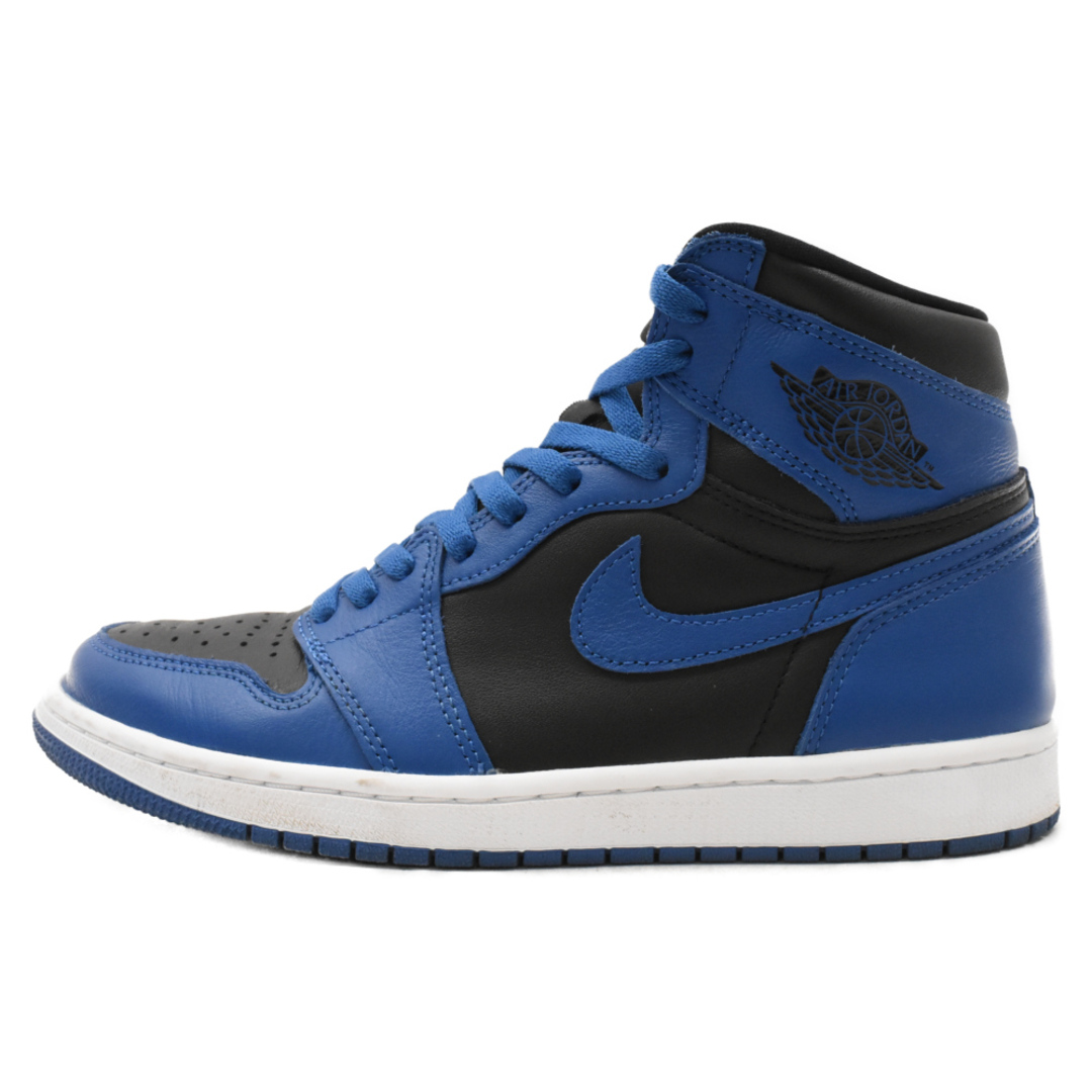 NIKE(ナイキ)のNIKE ナイキ AIR JORDAN1 RETRO OG エアジョーダン1 ハイカットスニーカー ブルー US9.5/27.5cm 555088-404 メンズの靴/シューズ(スニーカー)の商品写真