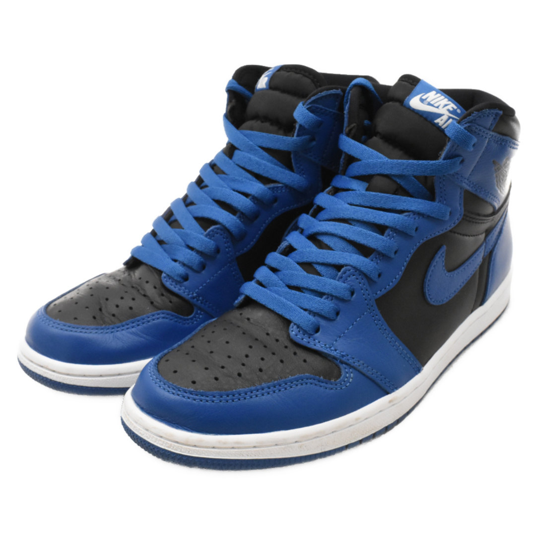 NIKE(ナイキ)のNIKE ナイキ AIR JORDAN1 RETRO OG エアジョーダン1 ハイカットスニーカー ブルー US9.5/27.5cm 555088-404 メンズの靴/シューズ(スニーカー)の商品写真