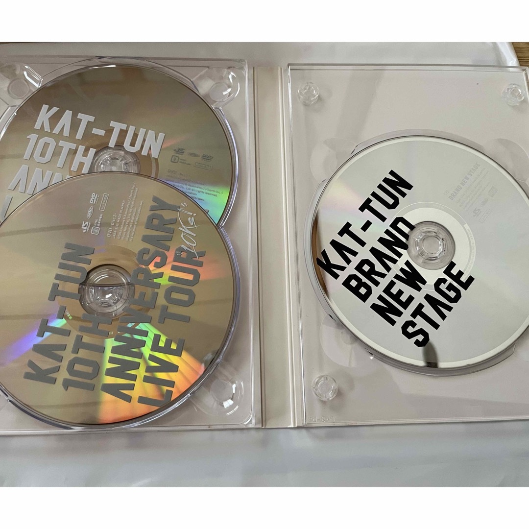 KAT-TUN(カトゥーン)のKAT-TUN 10TH ANNIVERSARY 10Ks! 初回限定盤 エンタメ/ホビーのDVD/ブルーレイ(アイドル)の商品写真