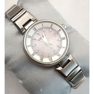 SEIKO - セイコー ルキアカリテ 限定版 電波ソーラー 美品 11Pダイヤ レディース