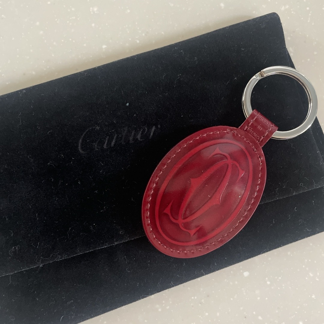 Cartier(カルティエ)のみゃー様カルティエキーホルダー レディースのファッション小物(キーホルダー)の商品写真