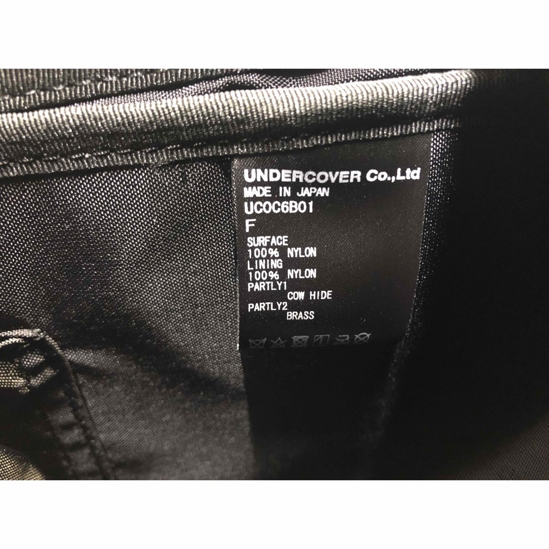 UNDERCOVER(アンダーカバー)のUNDERCOVER  アンダーカバーイズム バックパック 黒 メンズのバッグ(バッグパック/リュック)の商品写真