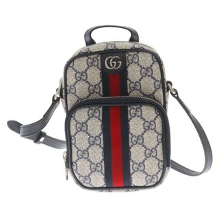 GUCCI グッチ GGスプリーム オフィディア ショルダーバッグ ベージュ/ブルー